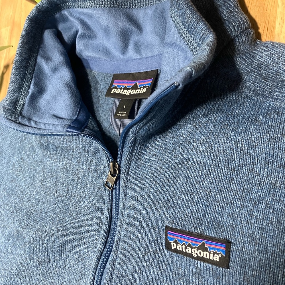 Patagonia Better Sweater Zip-Up in Blue